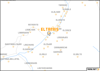 map of El Tarais