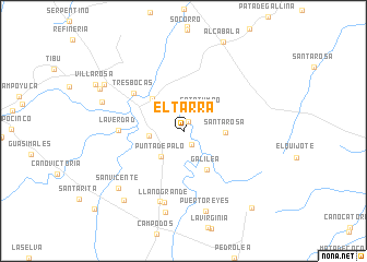 map of El Tarra