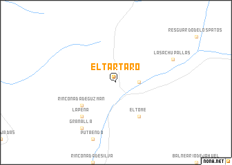 map of El Tártaro
