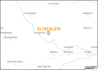 map of El Tecolote
