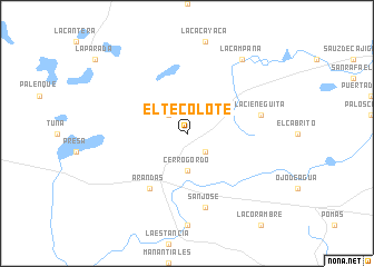 map of El Tecolote