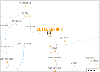 map of El Telégrafo