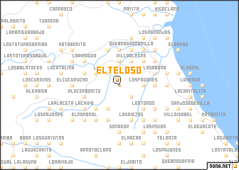 map of El Teloso