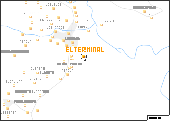 map of El Terminal