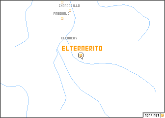 map of El Ternerito