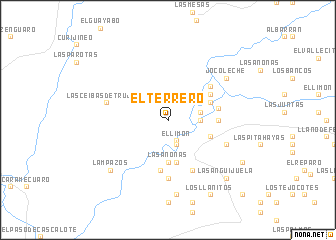 map of El Terrero