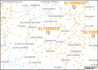 map of El Terrero