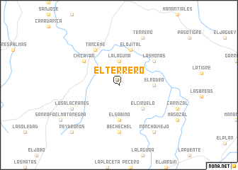 map of El Terrero