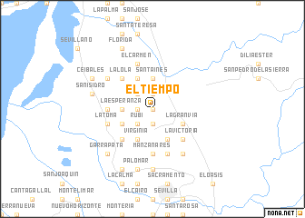 map of El Tiempo