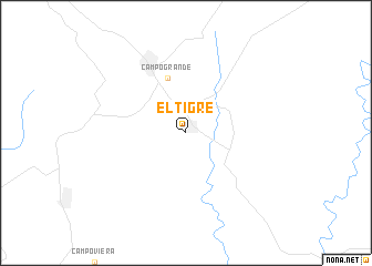 map of El Tigre