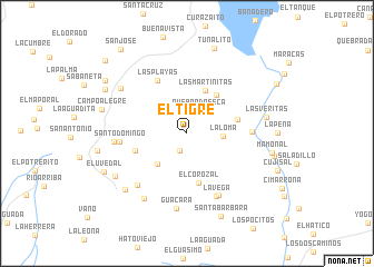 map of El Tigre