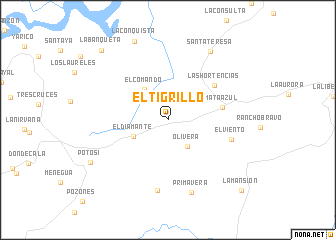 map of El Tigrillo