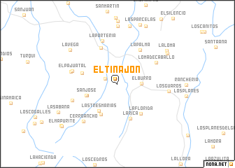 map of El Tinajón