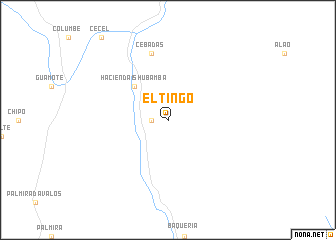 map of El Tingo