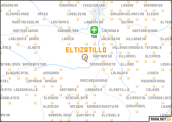 map of El Tizatillo