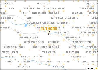 map of Eltmann