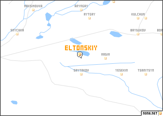 map of El\