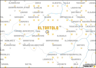 map of El Tontolo