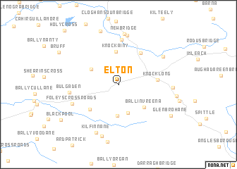 map of Elton