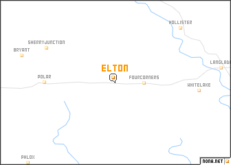 map of Elton