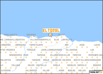 map of El Toral