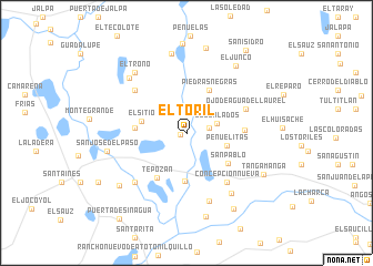 map of El Toril