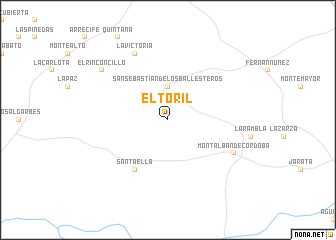 map of El Toril