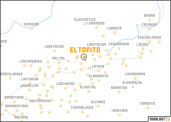 map of El Torito