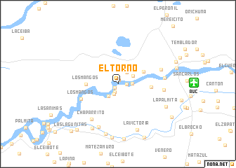 map of El Torno