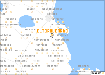 map of El Torovenado