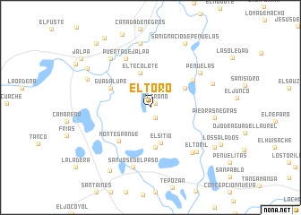 map of El Toro