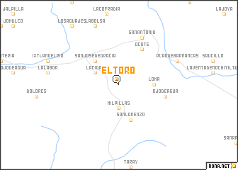 map of El Toro