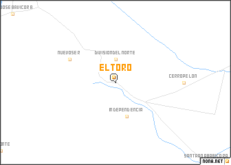 map of El Toro