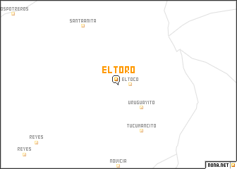 map of El Toro