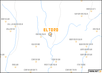 map of El Toro