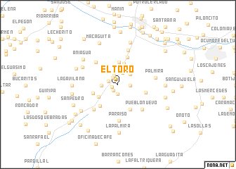 map of El Toro