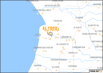 map of El Toro