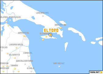 map of El Toro