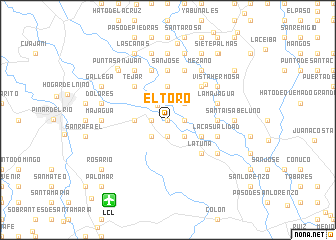 map of El Toro