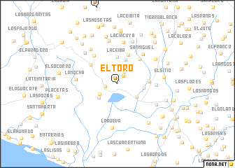 map of El Toro