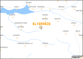 map of El Torrazo