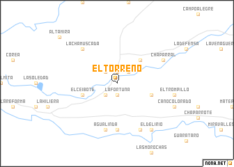 map of El Torreno