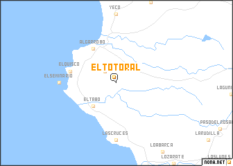 map of El Totoral