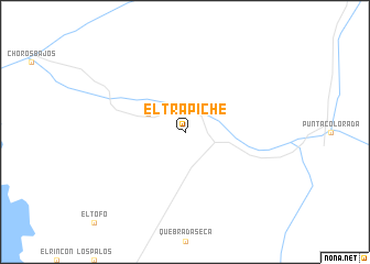 map of El Trapiche