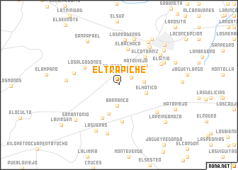 map of El Trapiche