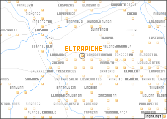 map of El Trapiche