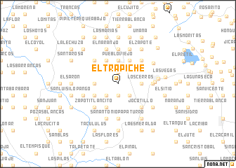 map of El Trapiche