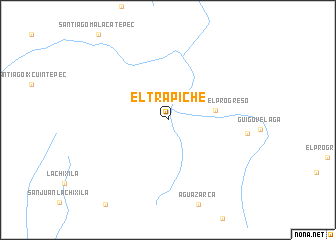 map of El Trapiche