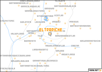 map of El Trapiche