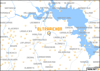 map of El Trapichón